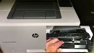 How to Add and Remove Print Cartridge of hp Laser Jet Pro M404dn Printer