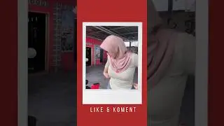 Cewek hijab ketat, jilbab ketat, mau olahraga pake legging ketat, cewek berkacamata