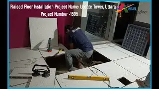 Raised Floor Installation Project Name- Update Tower, Uttara, Project Number -1504