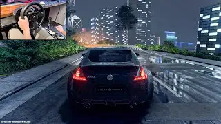 Nissan 370Z - Test Drive Unlimited Solar Crown (Steering wheel Gameplay)