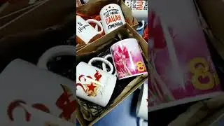 Подарки для ваших любимых. Печать на кружках и упаковка.