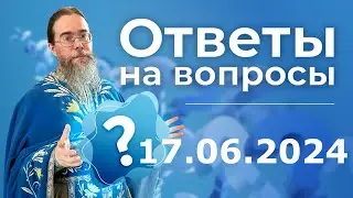 Священник отвечает на вопросы в прямом эфире.