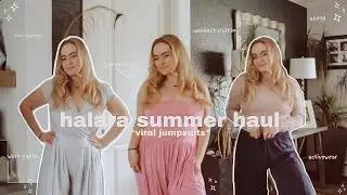 HONEST SUMMER HALARA CLOTHING TRY ON HAUL & REVIEW 2024 | viral halara jumpsuits, pants, & more