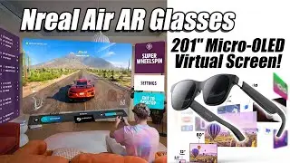 NReal Air AR Glasses Hands-On, A 201