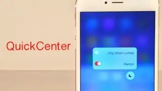 Cydia Tweak: QuickCenter - Add 3D-Touch shortcuts to Control Center