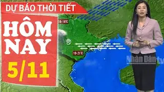 Dự báo thời tiết hôm nay mới nhất ngày 5/11 | Dự báo thời tiết 3 ngày tới