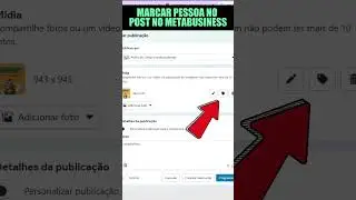 Marcar pessoas no post no Meta Business