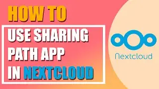 How to use Sharing path app in Nextcloud