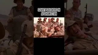 Soviet soldiers in Afghanistan 