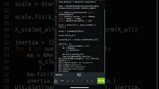 Python Bytes - Machine Learning K Means Part 9 Plot Cluster Distortion All Columns Code in Descriptn