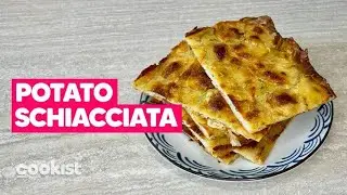 Potato schiacciata: an extra crunchy idea for a mouth-watering dinner!