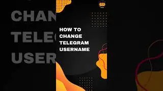 How to Change Telegram Username? #telegram #howto #android #tricks #tips #tutorial