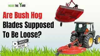 Are Bush Hog Blades Supposed To Be Loose? Know Details