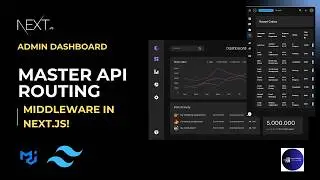 Build a NEXT.JS ADMIN DASHBOARD | Secure API Routes, middlewarw & Authentication