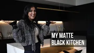 My Matte Black Kitchen | Before and After | Luxury Home Design