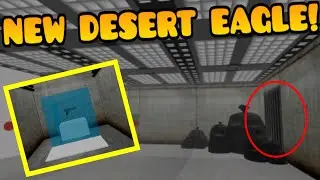 NEW DESERT EAGLE Leak! NEW Gun Locations! Roblox Survive And Kill The Killers In Area 51!