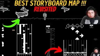 THE BEST OSU!MANIA STORYBOARD MAP REVISITED! + RANK #1 REPLAY REACTION