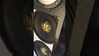 ALTO FALANTE EROS HAMMER 700 RMS TOCANDO COM QUALIDADE!
