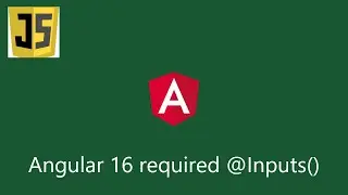 Angular 16 prerelease - Required @Input() feature