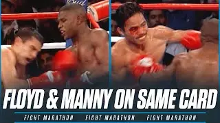 The Night Mayweather & Pacquiao Headlined The Same Card | FIGHT MARATHON