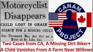 Missing 411 David Paulides Presents A Missing CA Bicyclist & A Missing Young Boy