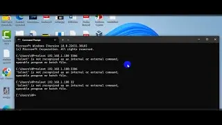 How to Fix telnet is not recognized as an internal or external command
