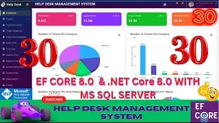 EP 30 Help Desk Management System EF Core NET Core ll .NET 8.0 Tickets, Users, Roles, Audit Logs 🚀💥