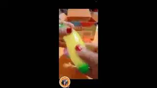 SATISFYING SENSORY TOY FRUIT SQUISHIES / NOISE PUTTY/ UNICORN PUTTY #shorts #slime #asmr