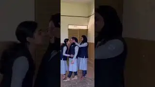 Muslim Girls Kiss in Classroom