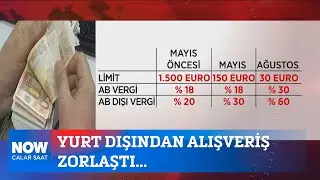 Yurt dışından alışveriş zorlaştı... 7 Ağustos 2024 Çalar Saat