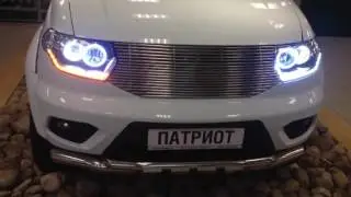 Динамичный сигнал поворота на УАЗ Патриот