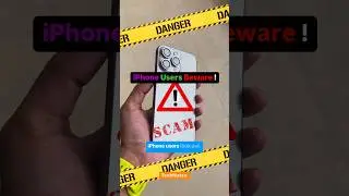 Beware of this iPhone Scam ! #youtubeshorts #tech #iphone #apple #imessage #technews #shorts