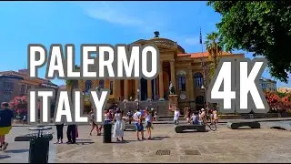 Palermo Bike Ride 4K Italy