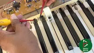 How to repair Casio AP-200 keys