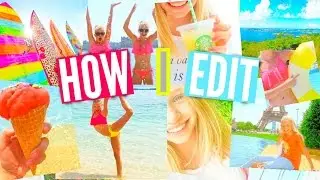 How I Edit My Instagram Pictures!