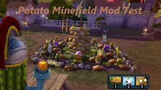 Plants vs. Zombies Garden Warfare: Potato Minefield Mod Test