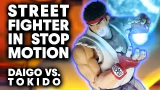 Street Fighter V in Stop Motion: Daigo vs. Tokido  | Red Bull Kumite ANIMATED