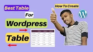 Best Table For Wordpress | How To Create Table In Wordpress | Best Wordpress Table Plugin #blog