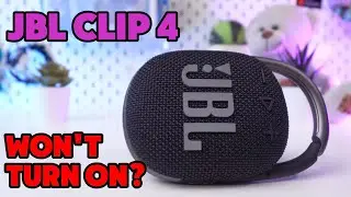 JBL Clip 4 Bluetooth Speaker Won't Turn On - How to Fix