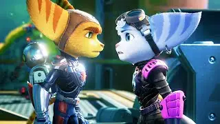 Ratchet Has a Crush on Rivet (All Scenes) - Ratchet & Clank: Rift Apart PS5 2021