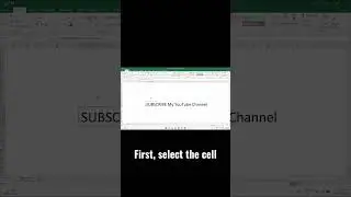 How to Shrink Text in Excel 