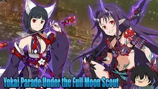 Yokai Parade Under The Full Moon Scout! Yokai Yuuki & Suguha In Sword Art Online Memory Defrag