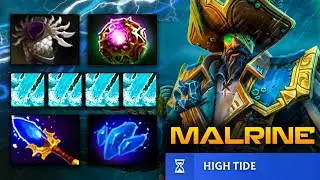 Malrine KUNKKA Mid - Patch 7.37c | Full Gameplay Dota Class