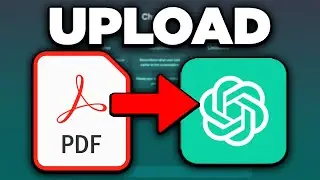 How to Upload a PDF File to ChatGPT - 2024