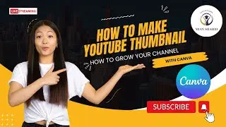 How to Design Youtube Thumbnail with Canva? |Canva Tutorial | How to Make Social Media Post in Canva