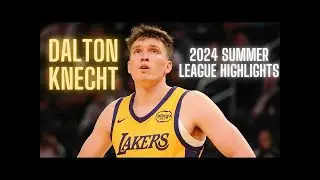 Pick Dalton knecht's Best Moments of the NBA 2K24 Summer League!