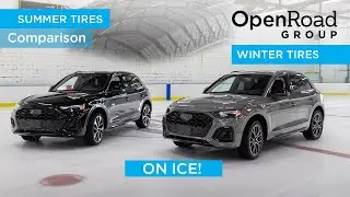 The Difference Between Winter Tires & Summer Tires on Ice | OpenRoad Group