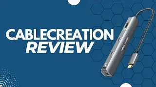 Review: USB C Hub Multiport Adapter, CableCreation 6-in-1 USB-C Hub with 4K 60HZ HDMI, USB C Data