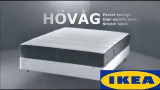 IKEA матрас ховог 200х160 Hovag (Процесс всасывания воздуха)