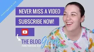 Welcome to my channel! Blog tech tips and tutorials for mum bloggers